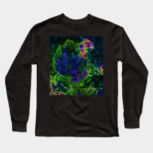 Black Panther Art - Glowing Edges 267 Long Sleeve T-Shirt